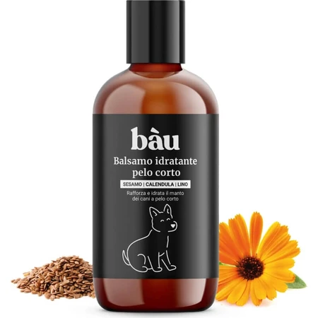 Acondicionador hidratante de Bau Cosmetics para pelo corto, 250 ml