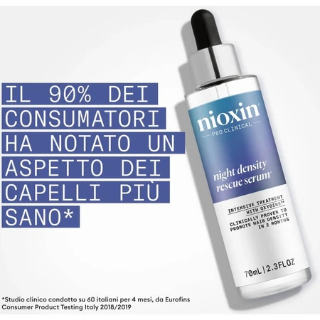 Sérum Nioxin Night Density Rescue - Sérum antioxidante 70 ml