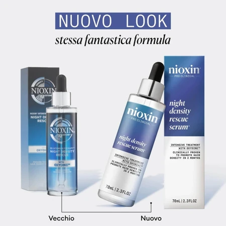 Sérum Nioxin Night Density Rescue - Sérum antioxidante 70 ml