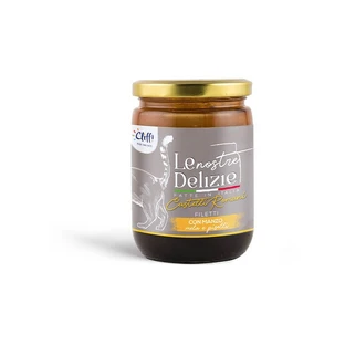 Chemi-vit Cliffi: Unsere Köstlichkeiten aus den Castelli Romani – Rind, Apfel und Erbsen – Alleinfuttermittel für ausgewachsene Katzen, 80 g