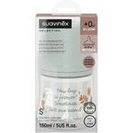 Suavinex Wonderland – 150-ml-Flasche mit langsamem Durchfluss – hellblau