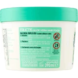 Fructis Hair Food Aloe Vera - Mascarilla 3 en 1 para cabello dañado, 390 ml