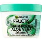 Fructis Hair Food Aloe Vera - Mascarilla 3 en 1 para cabello dañado, 390 ml