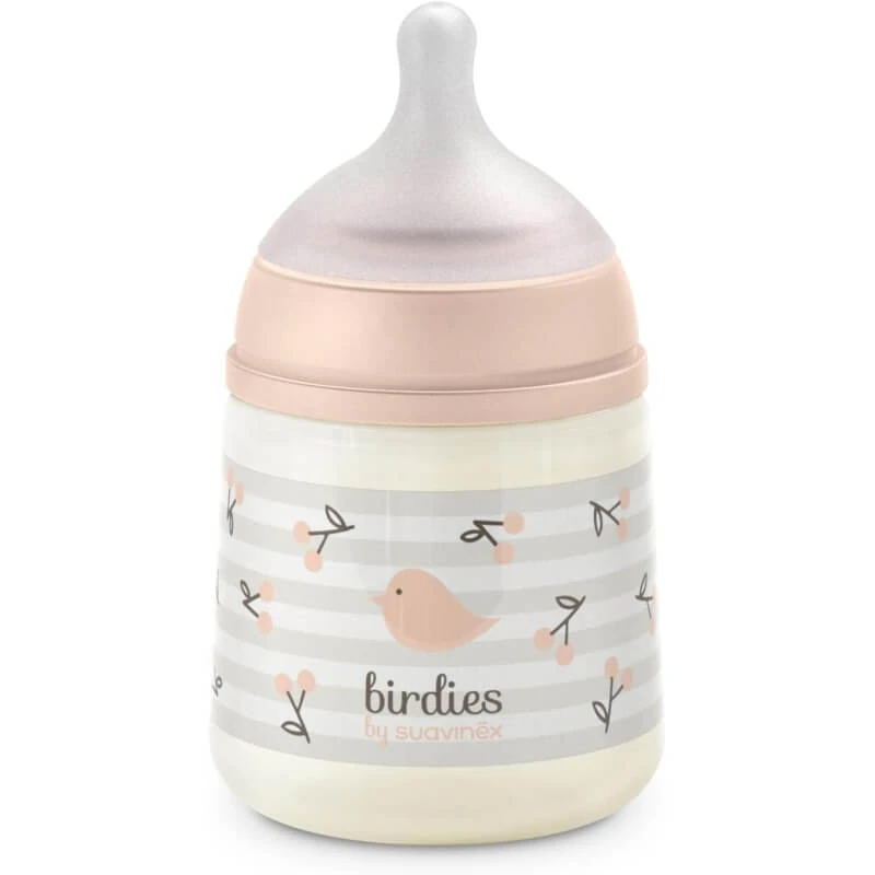 Suavinex Birdies - Baby Bottle with SX Pro Anti-Colic Silicone…
