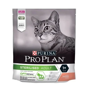 Purina Pro Plan Sterilized OptiSenses Adult Salmon – Alleinfuttermittel für kastrierte erwachsene Katzen, 400 g