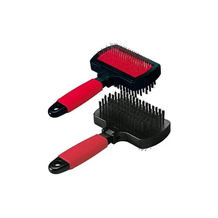 Ferplast Gro 5982 - Professionele ontklittingsborstel voor honden en katten met halflang tot lang haar - Gro 5982