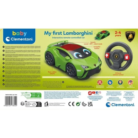 Clementoni Mi primer Lamborghini - Coche teledirigido