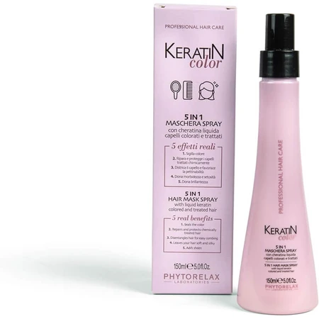 Phytorelax Keratin Color 5-in-1-Spray-Maske 150 ml