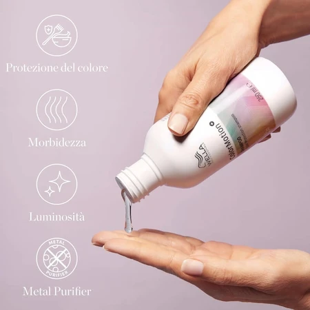 Wella Colormotion+ - Champú protector del color, 250 ml