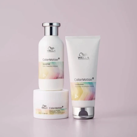 Wella Colormotion+ - Champú protector del color, 250 ml