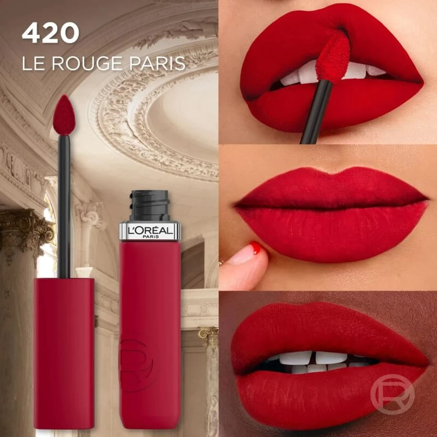 L’Oréal Paris Infaillible Matte Resistance – ruj mat nr. 420 Le Rouge Paris