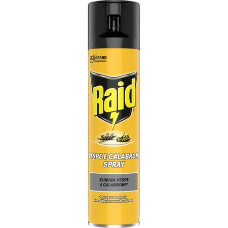 Spray insecticida Raid contra avispas y avispones, 400 ml