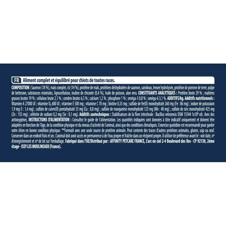 Advance Active Defense Sensitive Salmon - Volledig voer voor puppy's, 3 kg