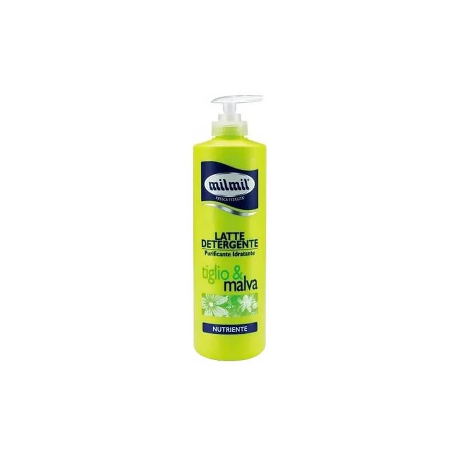 Mil mil Voedende en zuiverende reinigingsmelk met linde en kaasjeskruid, 500 ml