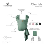 Cangaroo Cherish - Ergonomische draagzak voor kinderen, donkergroen