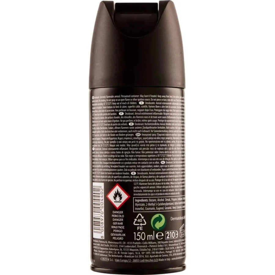 Denim Deodorant-Spray für Herren, Original-Klassik-Duft, 150 ml