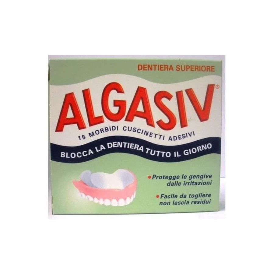 Algasiv 15 zelfklevende kussentjes voor bovenprothesen