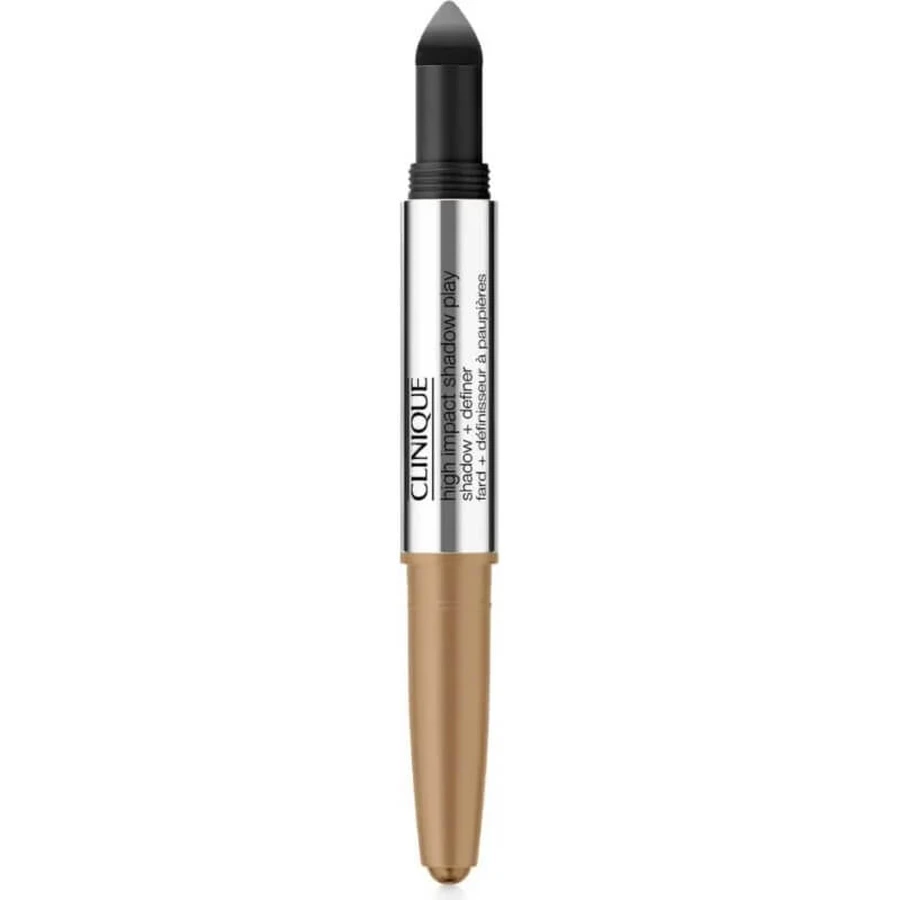Clinique High Impact Shadow Play Shadow + Definer – Lidschattenstift Nr. Champagne + Caviar