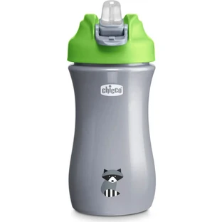Chicco Green Pop-Up Cup, 350 ml