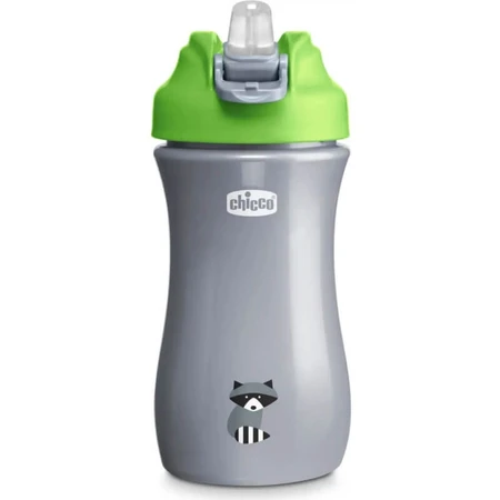 Chicco Green Pop-Up Cup, 350 ml