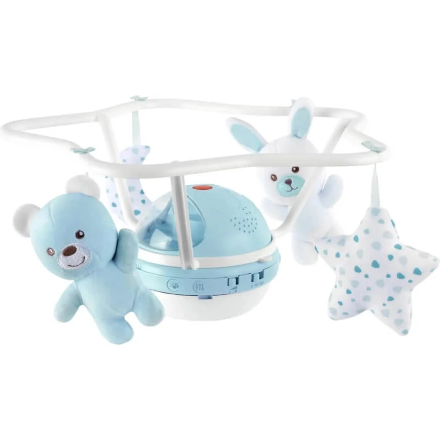 Chicco Rainbow Musik-Mobile ab 0 Monaten – Hellblau