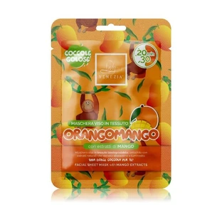 Lady Venezia Orangomango - Revitalizing and Moisturizing Fabric Face Mask, 24 ml