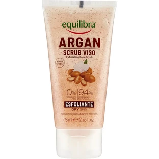 Equilibra Argan - Exfoliante facial 75 ml