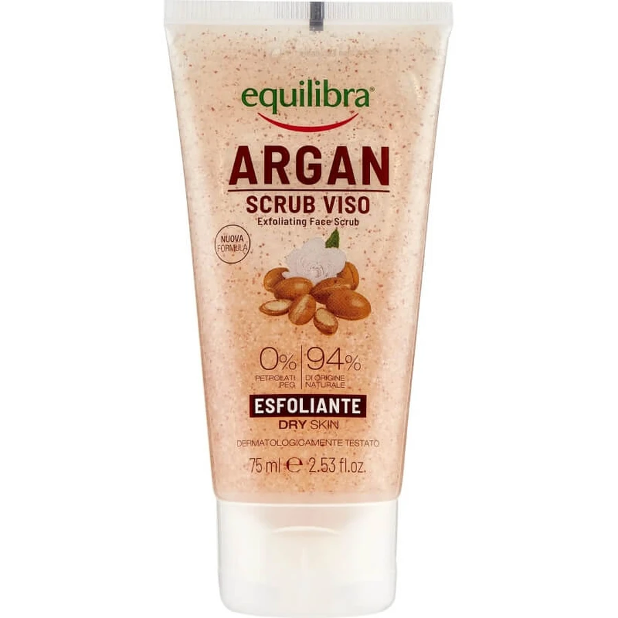 Equilibra Argan - Exfoliante facial 75 ml