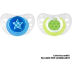 Chicco Physio Air Boy Silicone Pacifier, 6–12 months, 2-pack