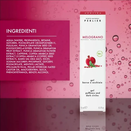 Perlier Pomegranate – Gel gegen Schwellungen und Augenringe, 15 ml