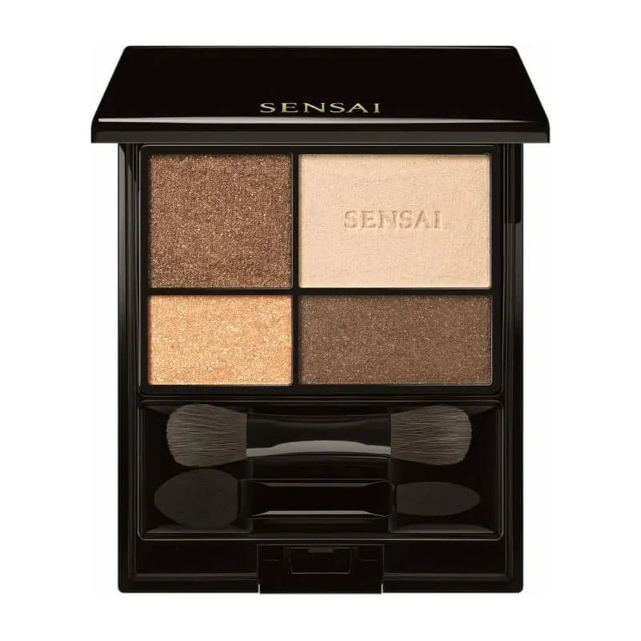 Palette d'ombres à paupières Kanebo Sensai - Palette n° 01 « Shiny Foliage »