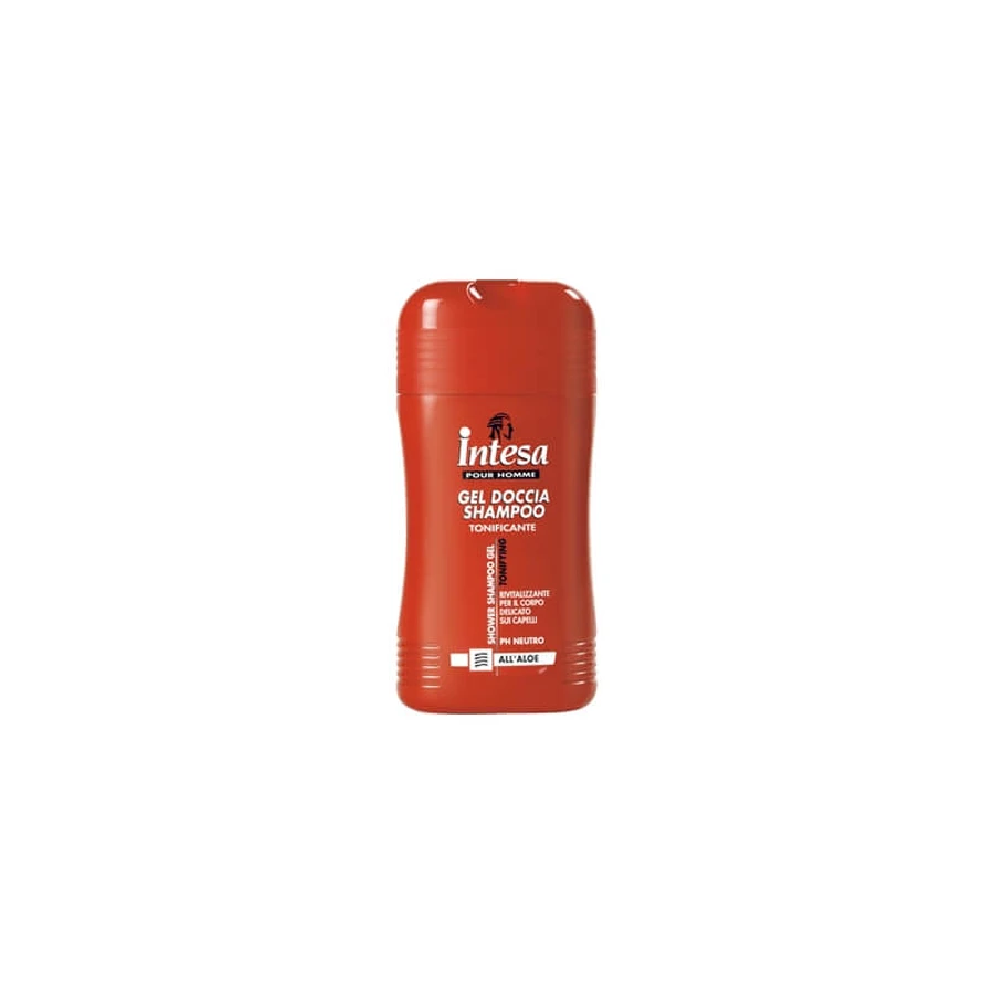 Intesa Aloe - Gel de ducha y champú revitalizante, 500 ml