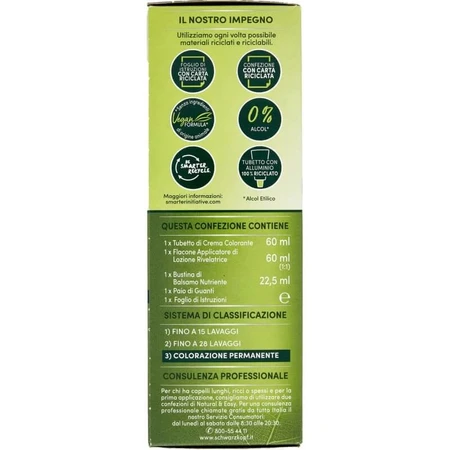 Schwarzkopf Natural &amp; easy – Dauerhaarfarbe Nr. 573 Kühles Dunkelbraun