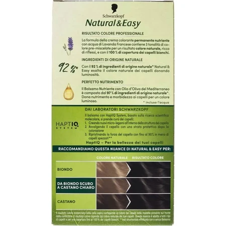 Schwarzkopf Natural &amp; easy – Dauerhaarfarbe Nr. 573 Kühles Dunkelbraun