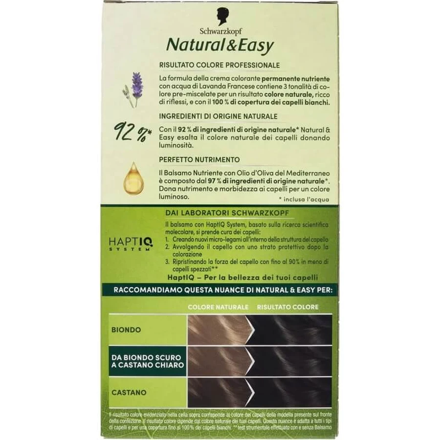 Schwarzkopf Natural &amp; easy – Dauerhaarfarbe Nr. 573 Kühles Dunkelbraun