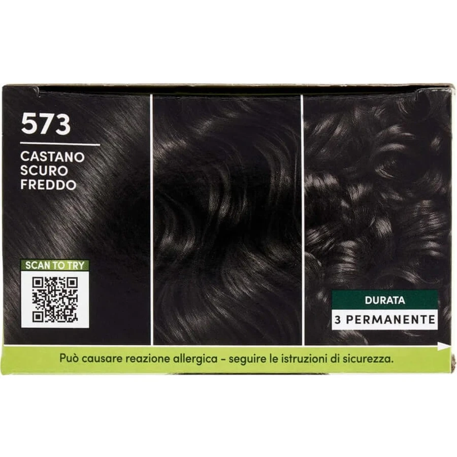 Schwarzkopf Natural &amp; easy – Dauerhaarfarbe Nr. 573 Kühles Dunkelbraun