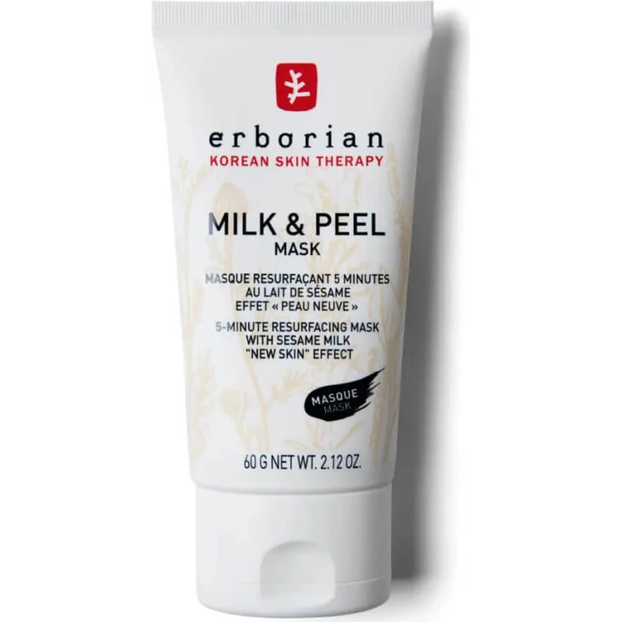 Mascarilla Milk &amp; Peel de Erborian - Mascarilla coreana purificante, 60 g