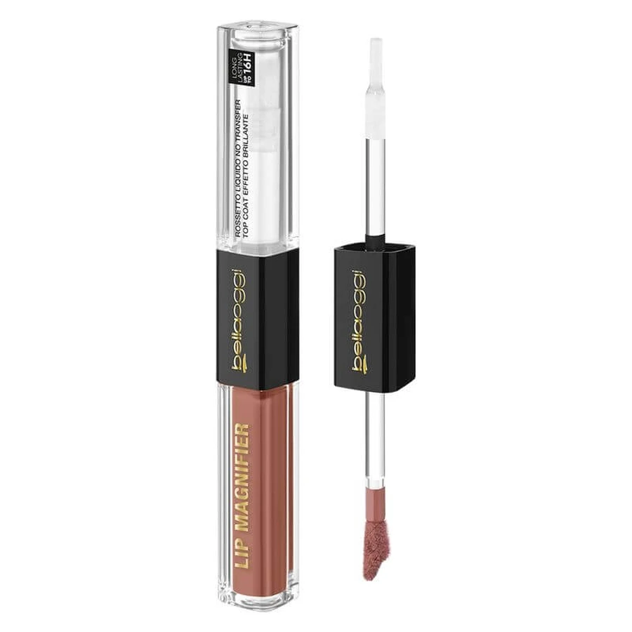 Bellaoggi Lip Magnifier – ruj lichid de lungă durată în 2 pași, nr. 202 Vanilla Cake