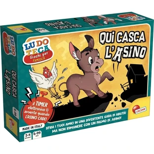 Lisciani Ludoteca: „Qua casca l'asino“ – bordspel