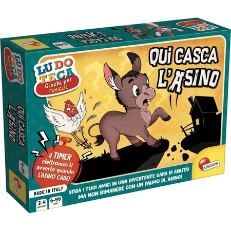 Lisciani Ludoteca: „Qua casca l'asino“ – bordspel