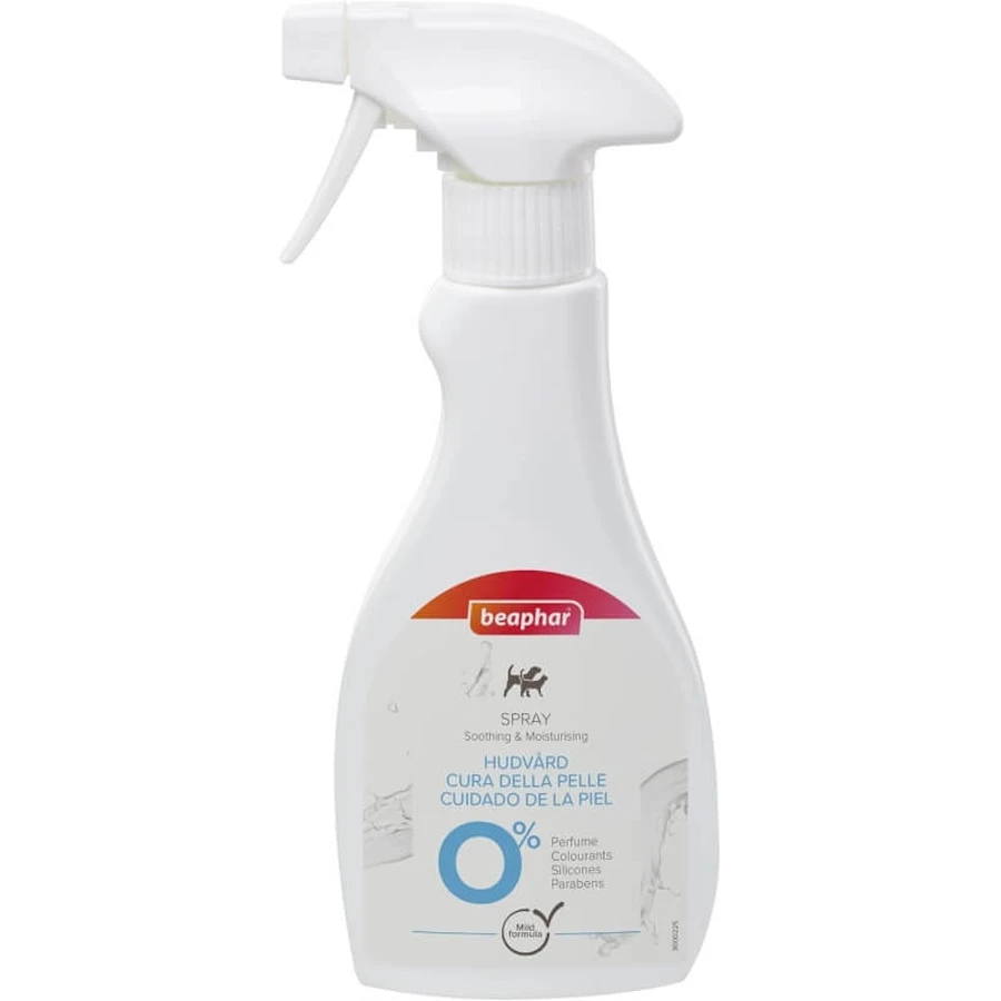 Beaphar Skin Care - Soothing and Moisturizing Spray for Sensitive Skin in Dogs and Cats, 250 ml