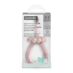 Cepillo de dientes para los primeros dientes de Suavinex, de 0 a 2 años, rosa