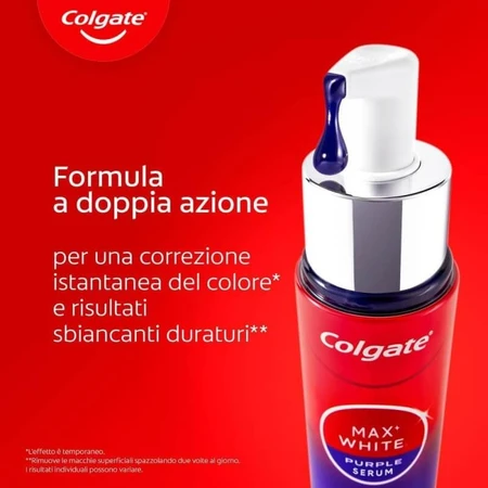 Sérum blanchissant Colgate Booster Max White Purple - Sérum blanchissant de 40 ml