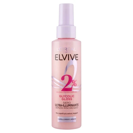 Elvive Glycolic Gloss - Ultra-verhelderend, zijdezacht leave-in-serum, 150 ml