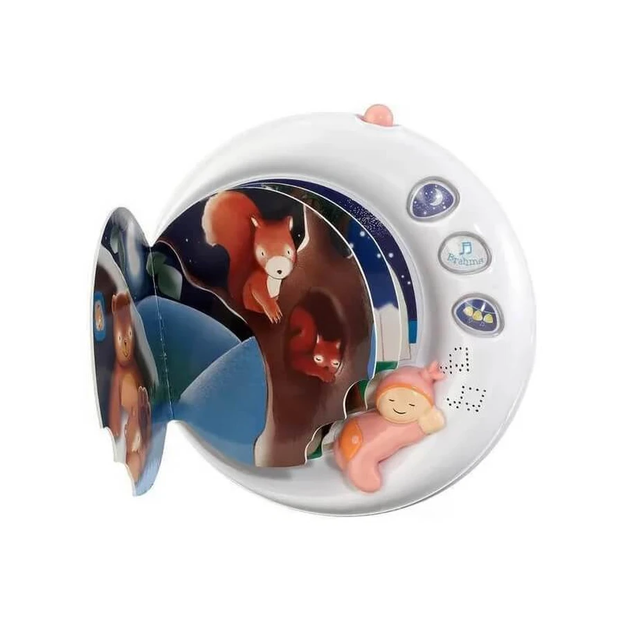 Chicco roze muzikaal slaapliedjesboekje, vanaf 3 maanden