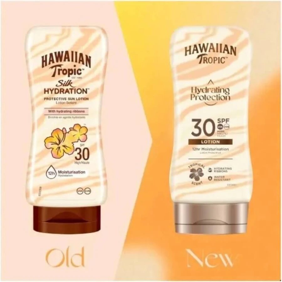 Hawaiian Tropic Hydrating Protection LSF 30 – Sonnenschutzlotion 180 ml