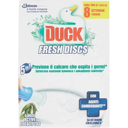 Duck Fresh Discs - 6 Scented Toilet Discs: Active Eucalyptus