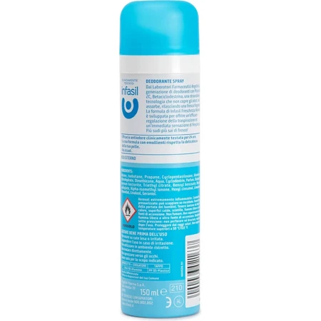 Infasil Natural Freshness - Deodorant Spray 150 ml