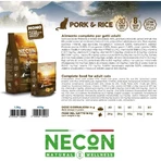 Necon Pet Food Necon Natural Wellness Cerdo y arroz - Alimento completo para gatos adultos, 400 g