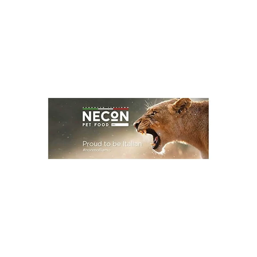 Necon Pet Food Necon Natural Wellness Cerdo y arroz - Alimento completo para gatos adultos, 400 g